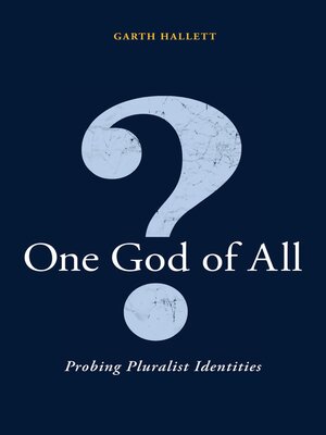 cover image of One God of All?